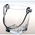 Haonai glassware bucket,beer ice bucket